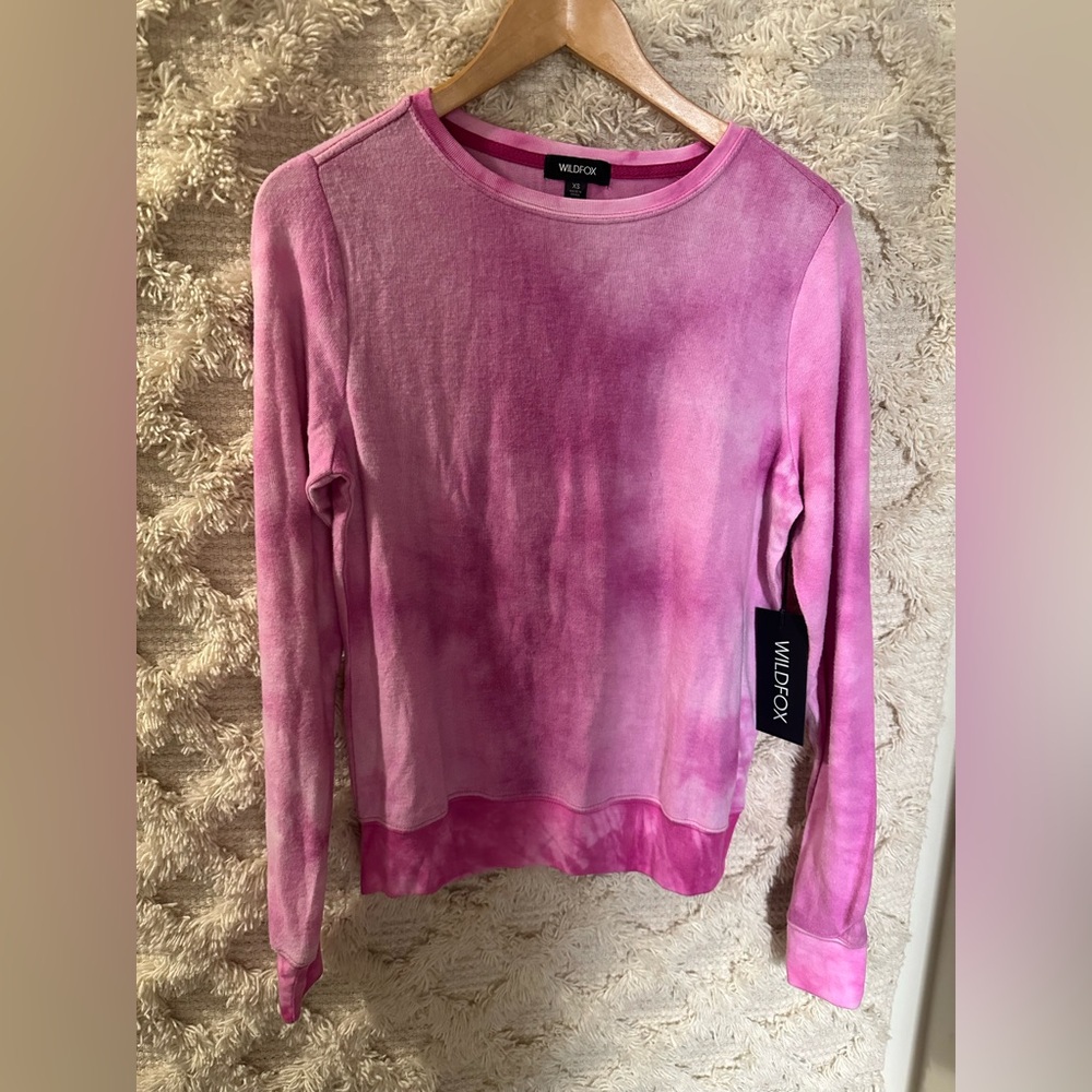 Wildfox Pink Sweatshirt